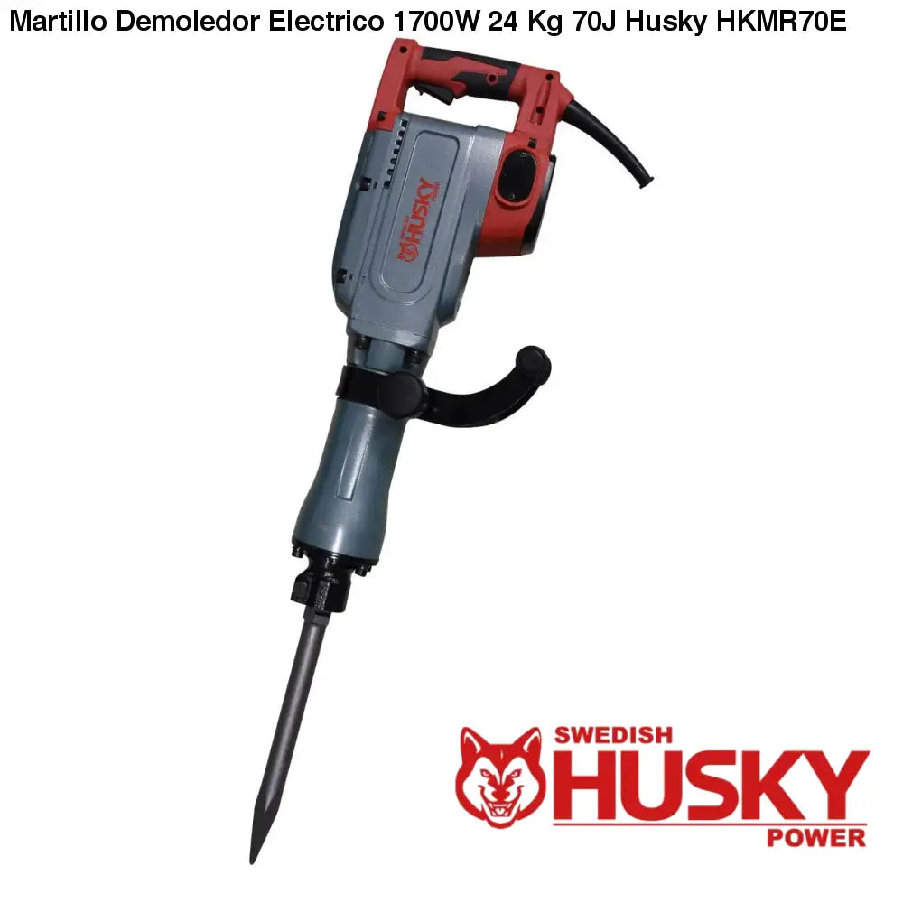 Martillo Demoledor Electrico 1700W 24 Kg 70J Husky HKMR70E
