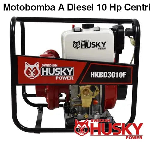 Motobomba A Diesel 10 Hp Centrífuga 3x3 Husky HKBD3010F