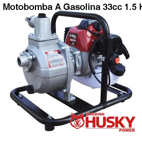 Motobomba A Gasolina 33cc 1.5 Hp Portátil Aucotcebante 2