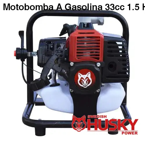 Motobomba A Gasolina 33cc 1.5 Hp Portátil Aucotcebante 2