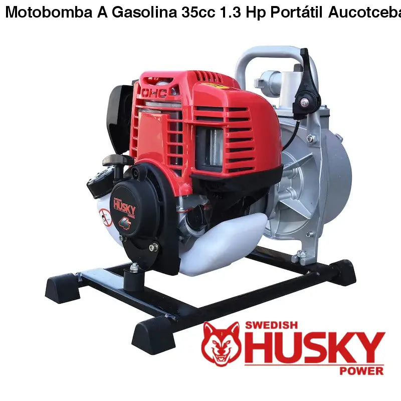 Motobomba A Gasolina 35cc 1.3 Hp Portátil Aucotcebante 4
