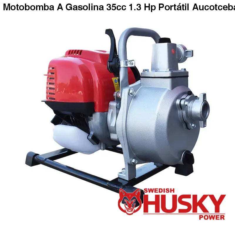 Motobomba A Gasolina 35cc 1.3 Hp Portátil Aucotcebante 4