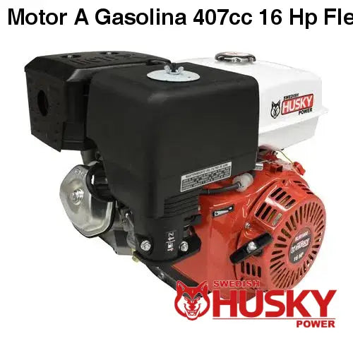 Motor A Gasolina 407cc 16 Hp Flecha Cuñero Arranque Manual