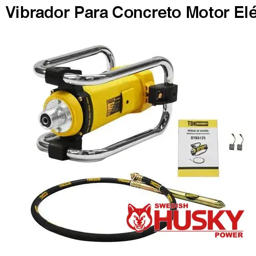 Vibrador Para Concreto Motor Eléctrico De 2 Hp Con Chicote